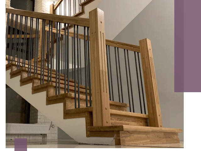 Реставрация деревянных и металлических лестниц в Кинешме