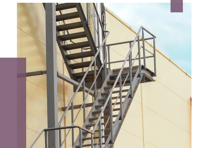 Пожарные лестницы в Кинешме от 12128 руб. — монтаж и продажа | ПРОЛЁТ-Кнш