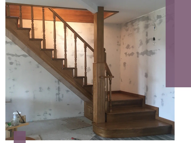 Ремонт деревянных лестниц в Кинешме: быстро и качественно