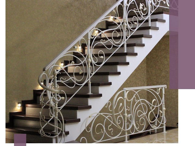 Кованые лестницы под ключ в Кинешме — изготовление и монтаж