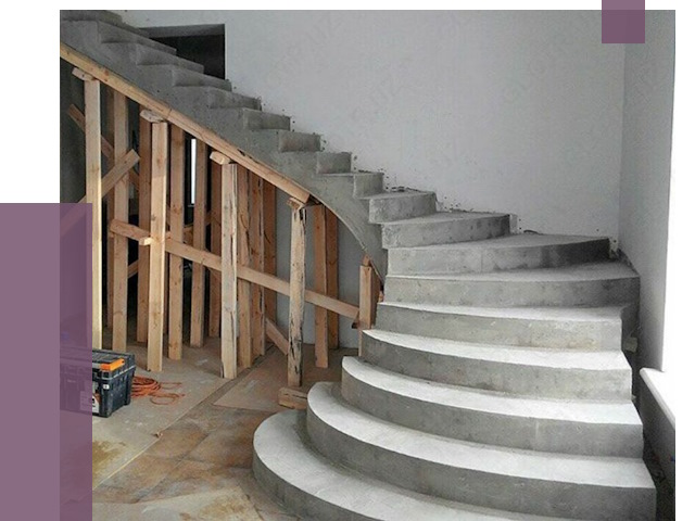 Изготовление бетонных лестниц под ключ в Кинешме от 19709 руб. | ПРОЛЁТ-Кнш