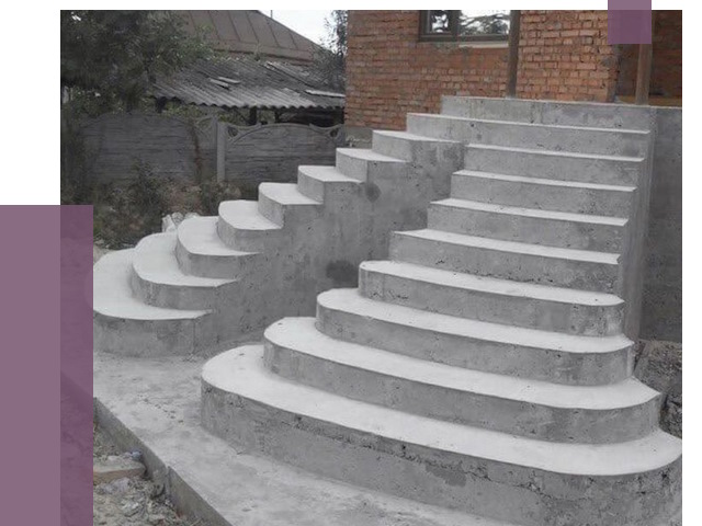 Монтаж бетонных лестниц в Кинешме от 4245 руб. 