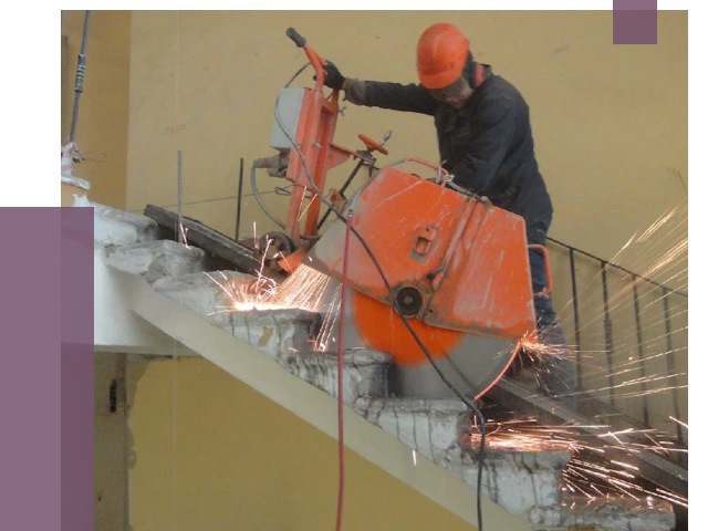 Демонтаж бетонных лестниц в Кинешме от 4548 руб. за м2 | ПРОЛЁТ-Кнш