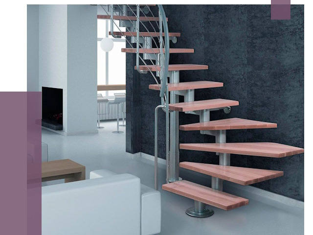 Модульные лестницы в Кинешме от 16677 руб. — купить в ПРОЛЁТ-Кнш