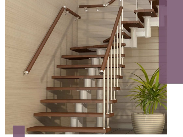 Изготовление модульных лестниц под ключ в Кинешме