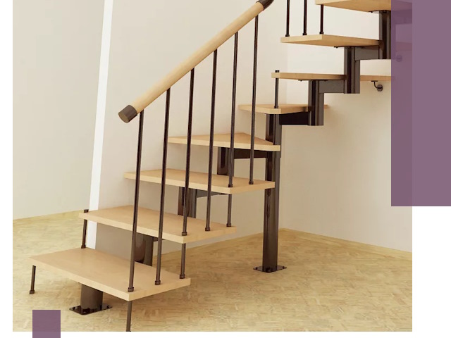 Монтаж лестниц на больцах в Кинешме — быстро и надежно