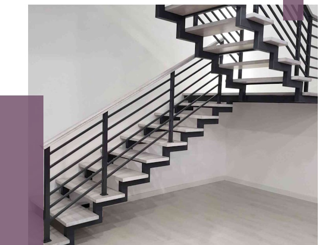 Лестницы на металлокаркасе под ключ в Кинешме от 12634 руб. | ПРОЛЁТ-Кнш