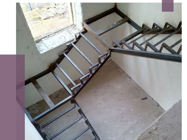 Монтаж лестниц на металлокаркасе в Кинешме от 12634 руб. — ПРОЛЁТ-Кнш