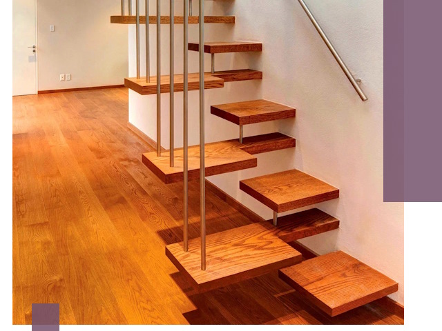 Лестницы «гусиный шаг» на заказ в Кинешме для узких пространств