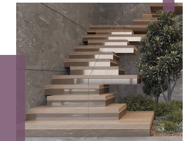 Современные лестницы в Кинешме от 13644 руб. | ПРОЛЁТ-Кнш