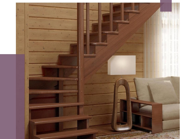 Лестницы эконом класса в Кинешме от 18041 руб. бюджетные решения