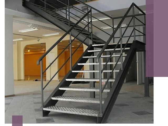 Лестницы для офиса в Кинешме: изготовление, монтаж, демонтаж