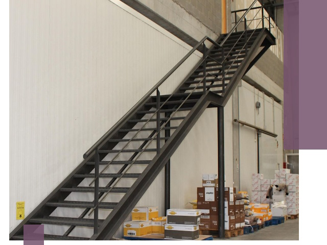 Лестницы для производства в Кинешме — изготовление и монтаж