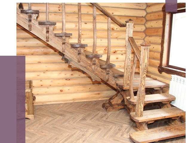 Лестницы в баню в Кинешме от 18900 руб. — изготовление | ПРОЛЁТ-Кнш