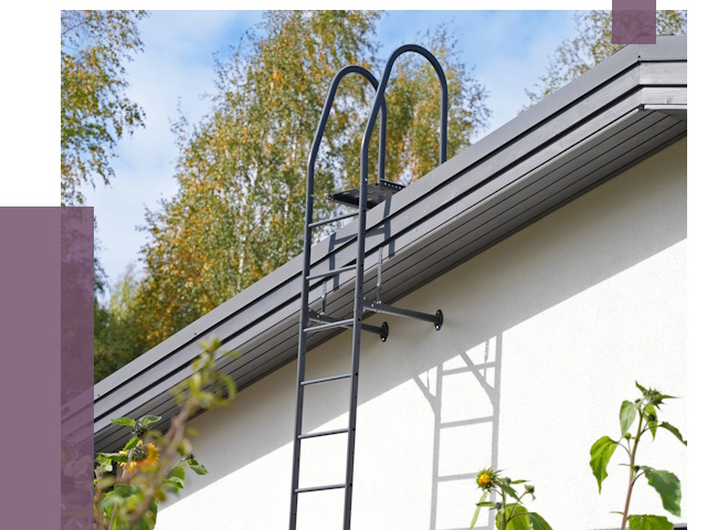 Лестницы на крышу в Кинешме от 18900 руб. — монтаж и монтаж ПРОЛЁТ-Кнш