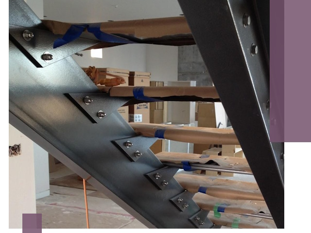 Усиление лестничных конструкций и усиление опор в Кинешме