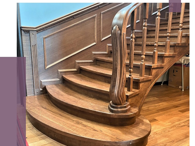 Дубовые лестницы под ключ в Кинешме от 174346 руб. — ПРОЛЁТ-Кнш