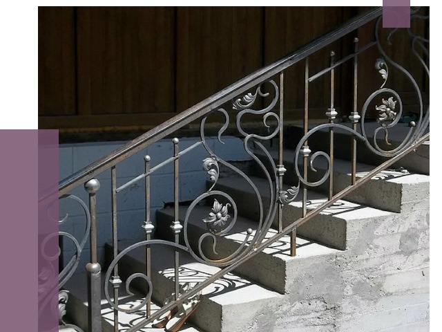 Кованые перила в Кинешме от 8591 руб. под ключ — качество от ПРОЛЁТ-Кнш