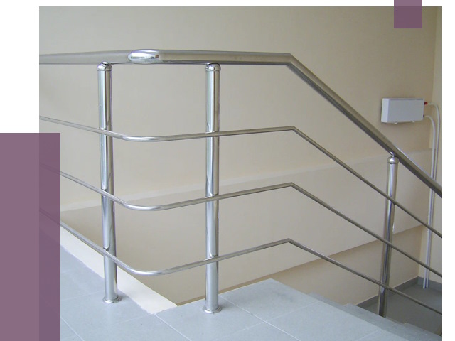 Алюминиевые перила в Кинешме от 6266 руб. под ключ | ПРОЛЁТ-Кнш