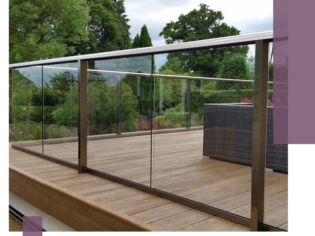 Алюминиевые перила на заказ в Кинешме — монтаж и гарантия