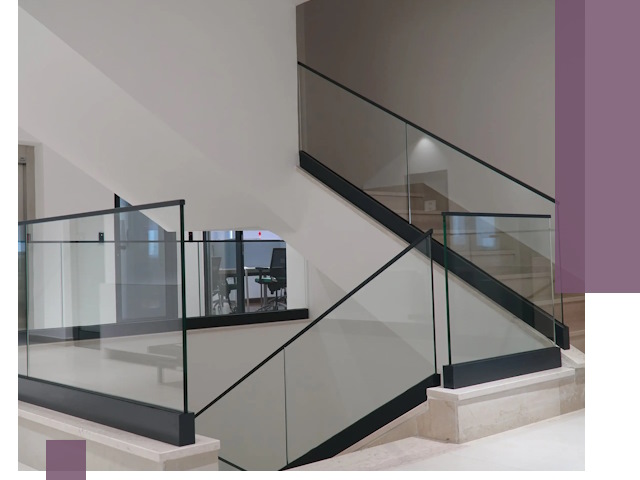 Стеклянные перила премиум-класса с установкой в Кинешме