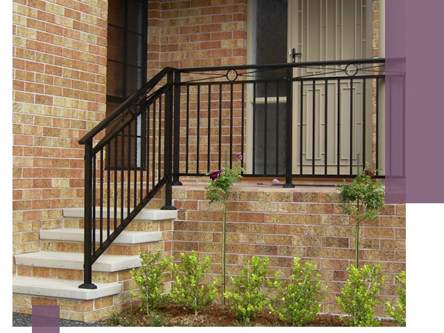 Уличные перила из металла под ключ в Кинешме