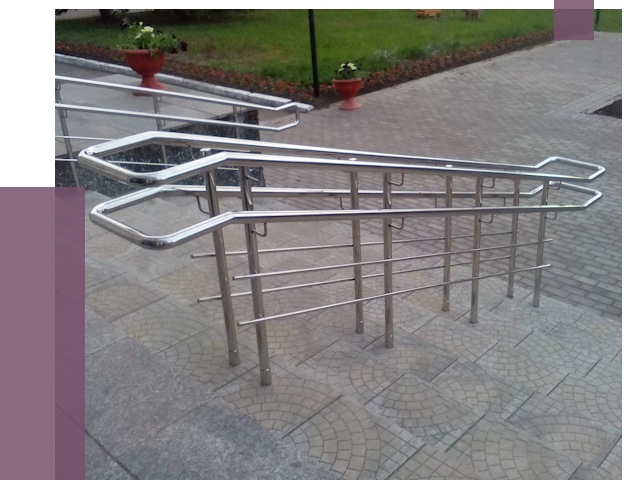 Перила для инвалидов в Кинешме от 7499 руб. под ключ | ПРОЛЁТ-Кнш