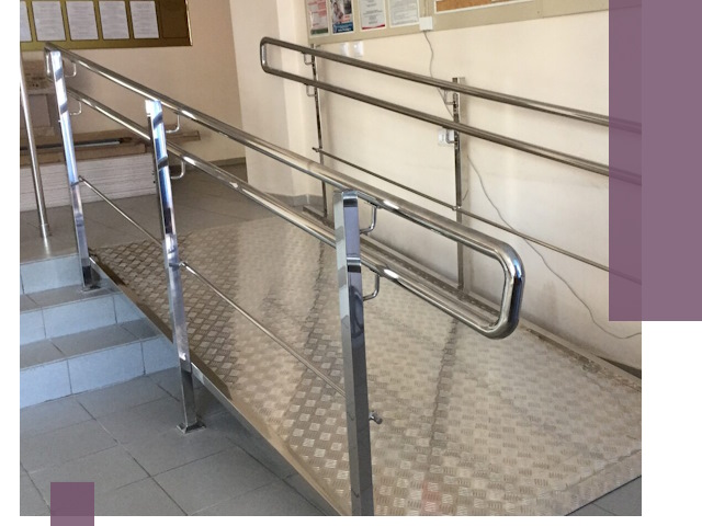 Перила для инвалидов в Кинешме — надежные поручни и ограждения