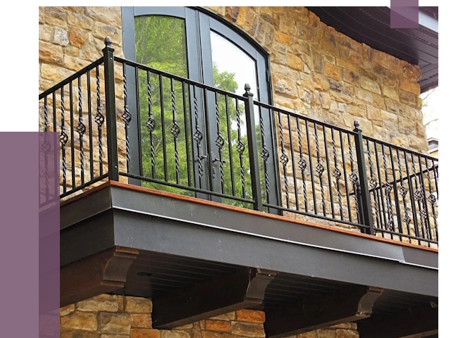 Балконные ограждения в Кинешме от 7934 руб. — купить | ПРОЛЁТ-Кнш