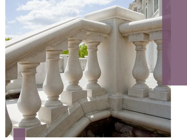 Балюстрады из металла и камня под ключ в Кинешме