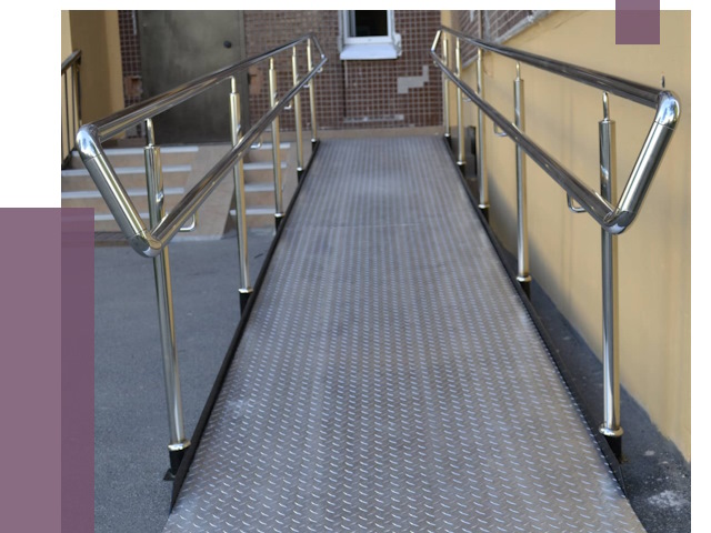 Пандусы в Кинешме от 12128 руб. — установка для инвалидов | ПРОЛЁТ-Кнш