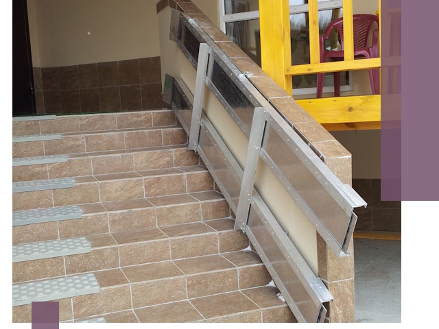 Откидные пандусы под ключ в Кинешме — монтаж и демонтаж