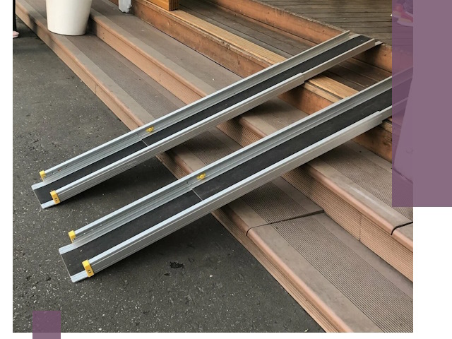 Телескопические пандусы под ключ в Кинешме — изготовление и монтаж