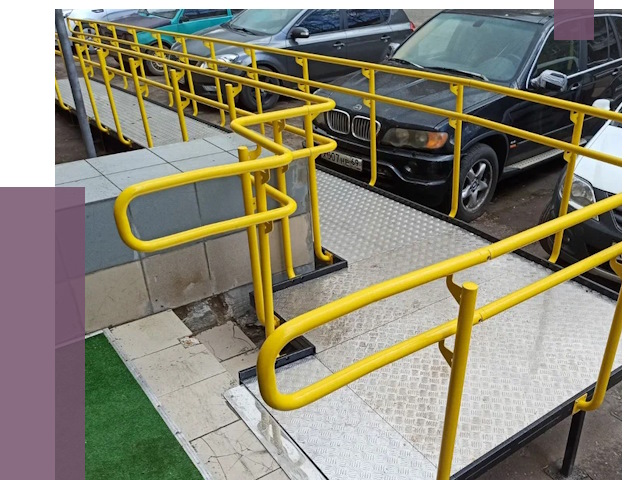 Стационарные пандусы в Кинешме от 12128 руб. | ПРОЛЁТ-Кнш