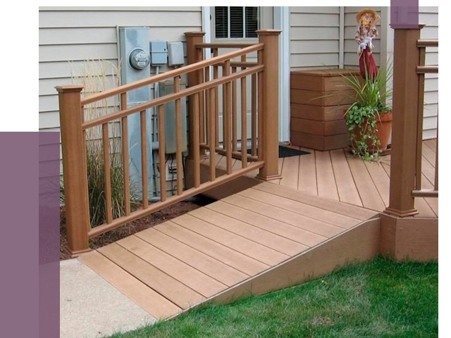 Пандус на крыльцо в Кинешме под ключ от 7681 руб. 