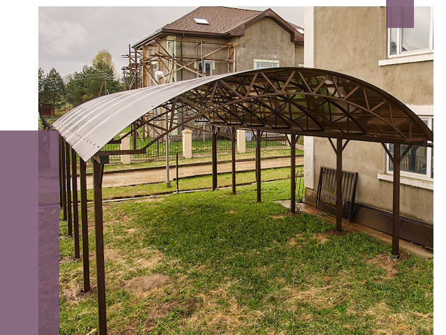 Демонтаж навесов в Кинешме от 4548 руб. — разборка и вывоз | ПРОЛЁТ-Кнш