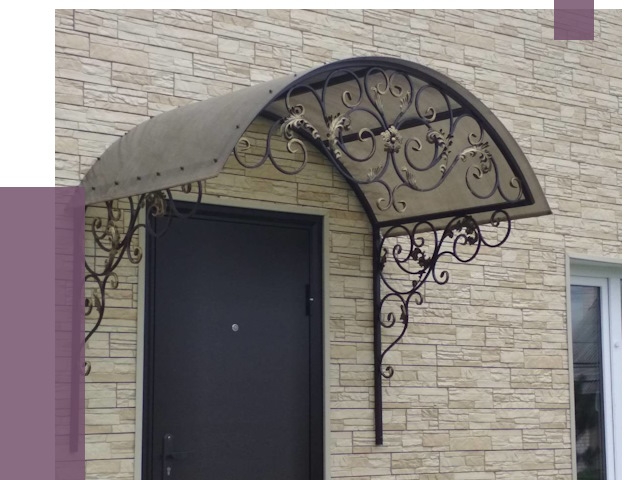 Ремонт козырьков в Кинешме от 7328 руб.  | ПРОЛЁТ-Кнш