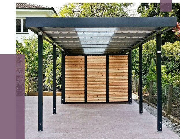 Отдельно стоящие навесы во дворе в Кинешме от 79340 руб. | ПРОЛЁТ-Кнш