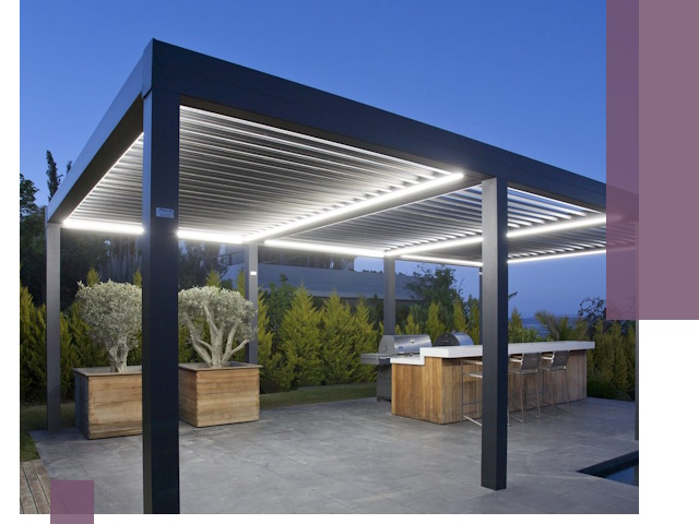 Навесы отдельно стоящие под ключ в Кинешме из металла и поликарбоната