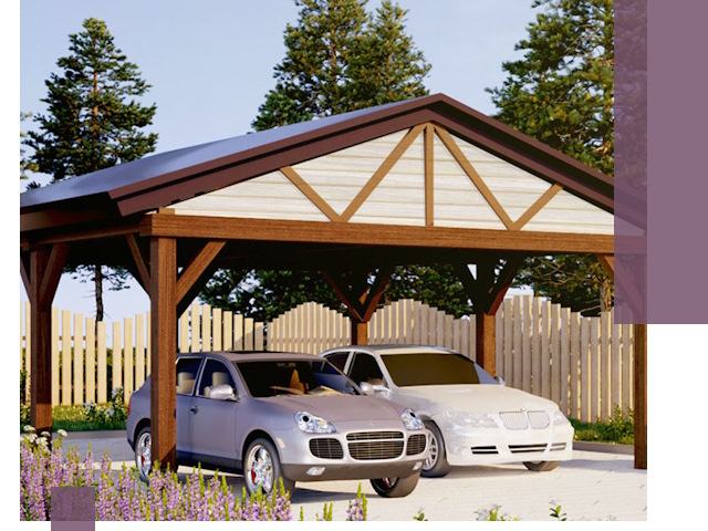 Навесы для автомобиля в Кинешме — изготовление и монтаж