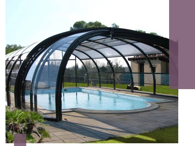 Навесы для бассейна в Кинешме: изготовление и монтаж под ключ