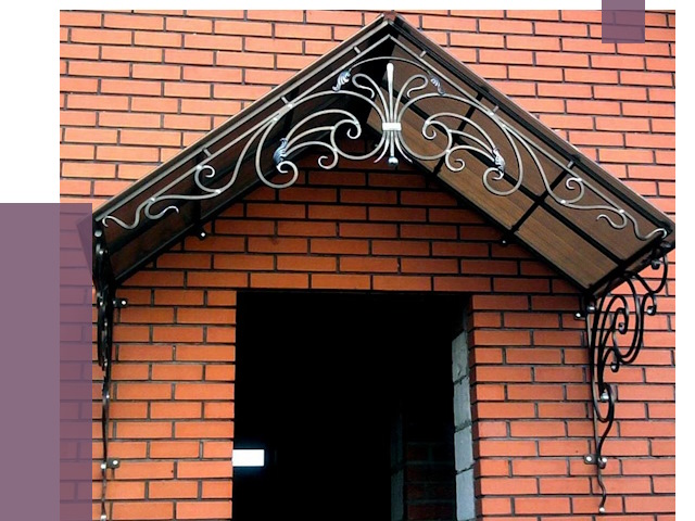 Металлические козырьки в Кинешме от 10562 руб. 