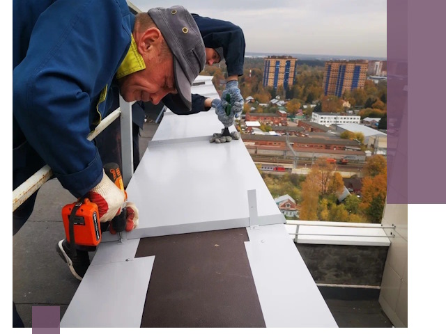 Монтаж парапетов в Кинешме — установка прочных металлических ограждений