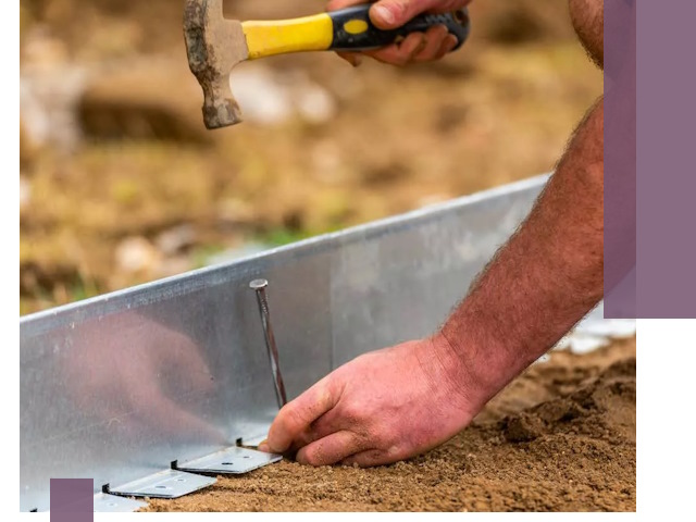 Монтаж металлических бордюров в Кинешме быстро и качественно