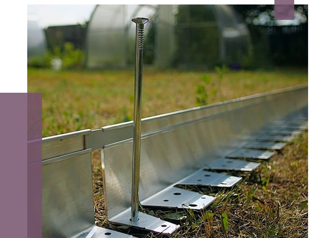 Металлические бордюры для газона в Кинешме от 4245 руб. | ПРОЛЁТ-Кнш