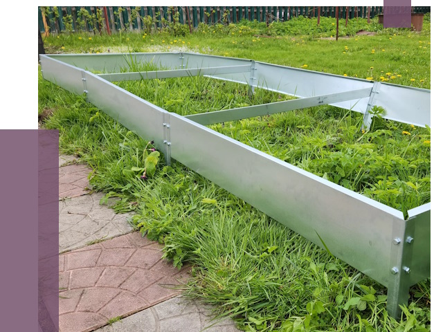 Металлические бордюры для грядок в Кинешме от 1769 руб. 