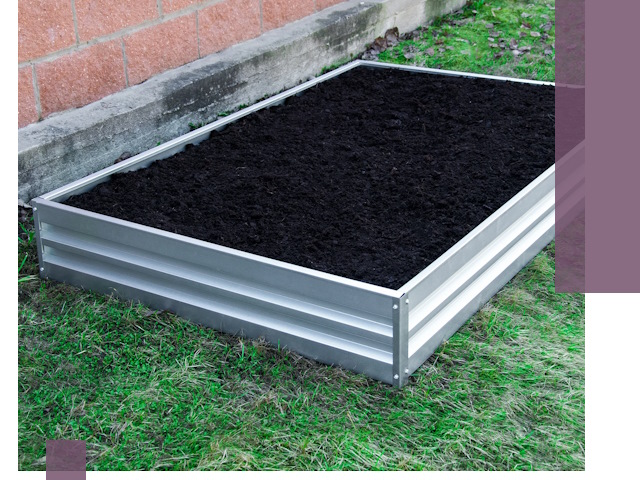 Металлические бордюры для грядок в Кинешме: прочность и аккуратность