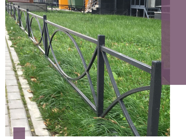 Газонные ограждения из металла в Кинешме — монтаж и продажа