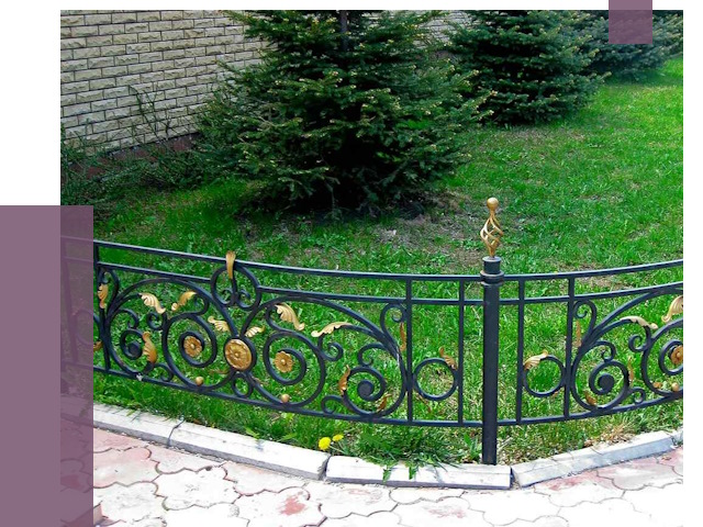 Кованые газонные ограждения в Кинешме от 7530 руб. — ПРОЛЁТ-Кнш
