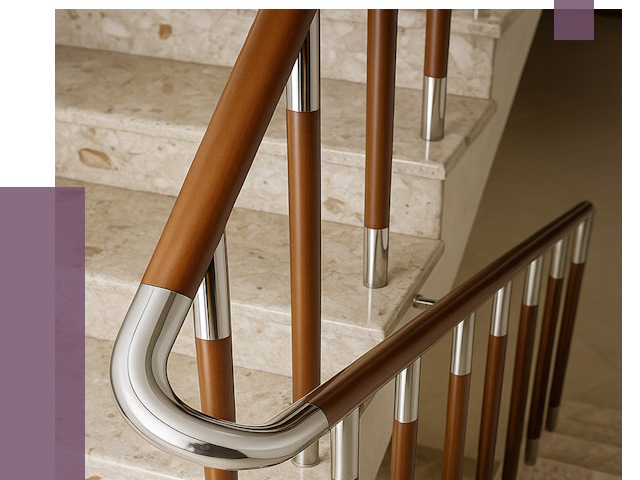 Монтаж поручней в Кинешме от 9602 руб. монтаж под ключ | ПРОЛЁТ-Кнш